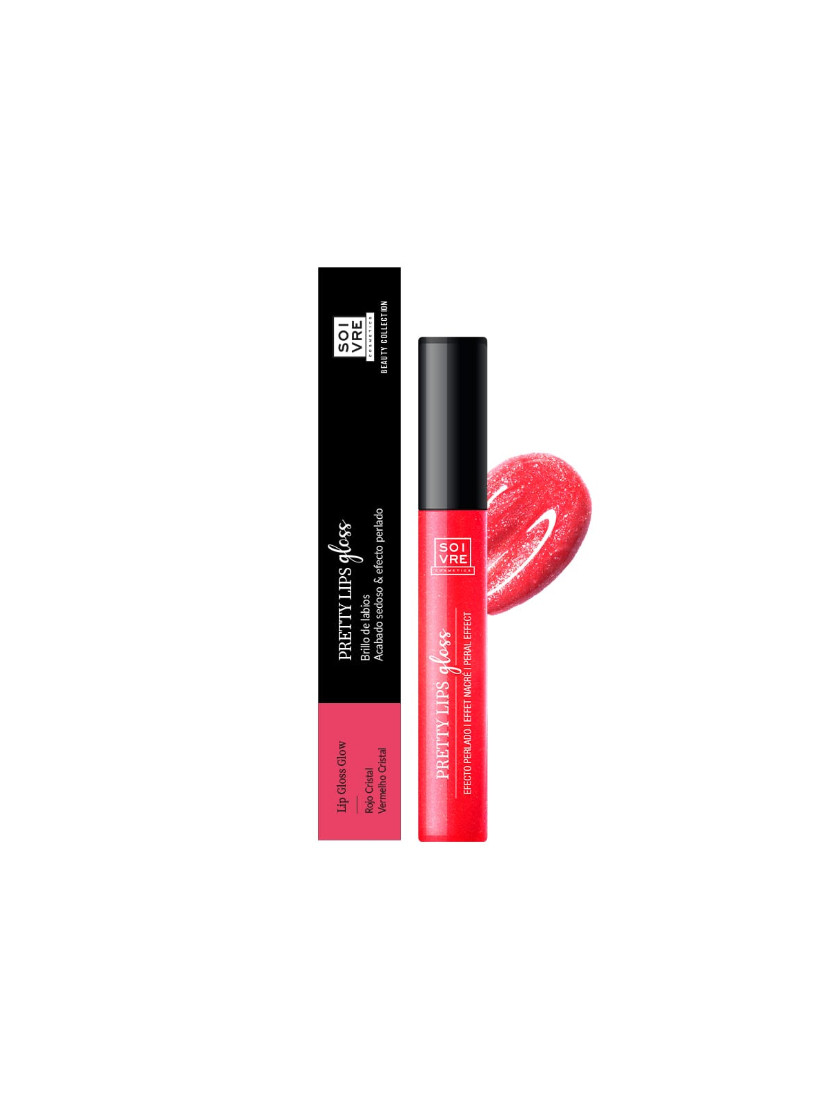LCDT PRETTY LIPS GLOSS CRYSTAL RED