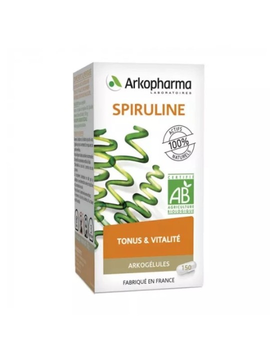 Arkogélules® spiruline bio complément alimentaire 150 gélules