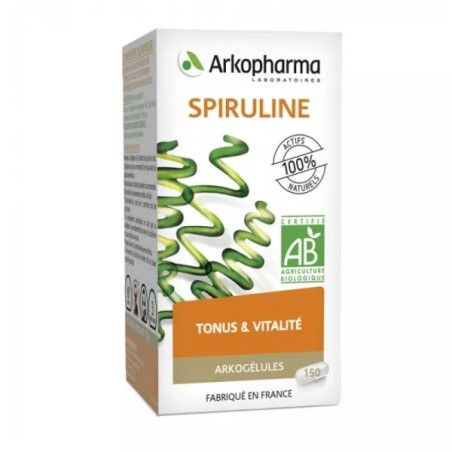 Arkogélules® spiruline bio complément alimentaire 150 gélules