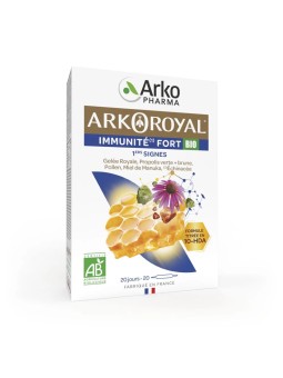 ARKOPHARMA Arkoroyal Immunité Fort 1ers Signes Ampoules boite de 20