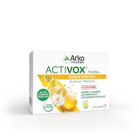 Activox Pastilles Blister 3x8 Miel Citron | Nom de la Pharmacie en...