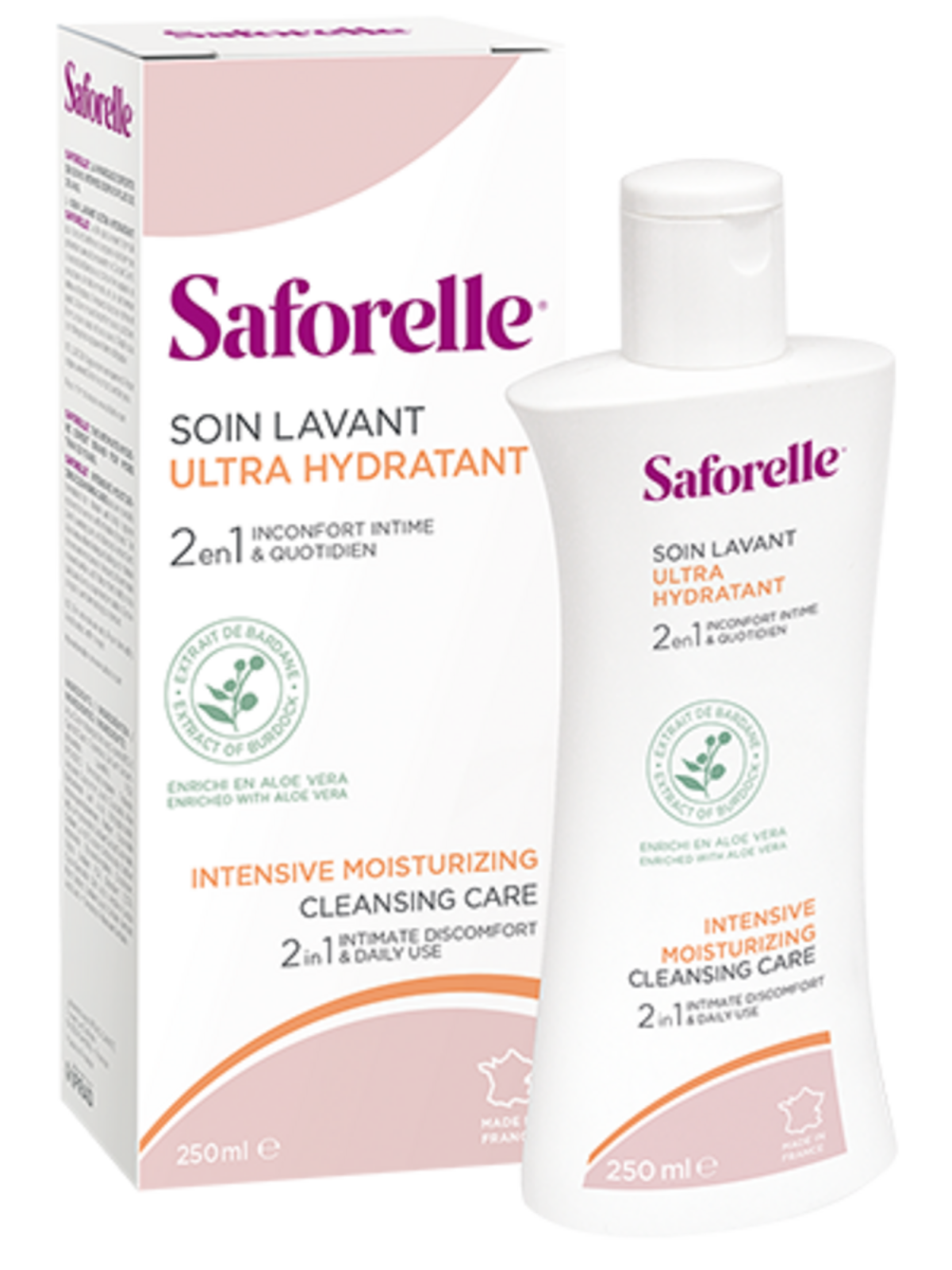SAFORELLE Soin Lavant Ultra Hydratant 250ML