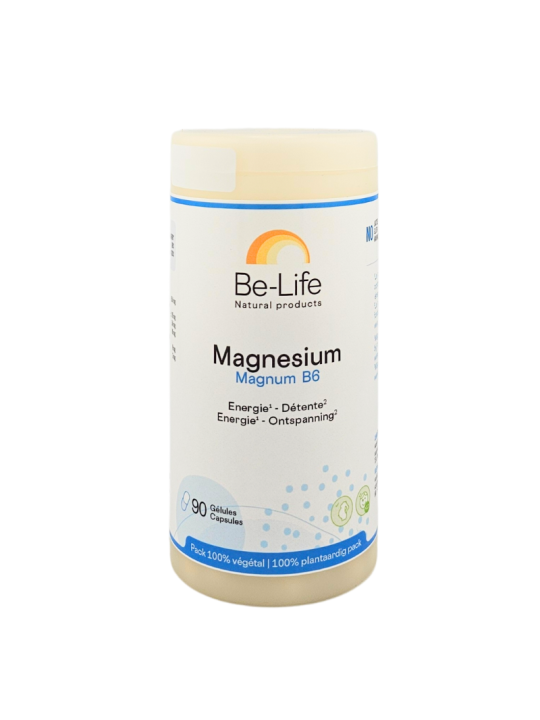 BE-LIFE Magnésium Magnum B6 Boite de 90 Gélules