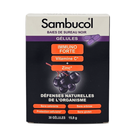 SAMBUCOL Immuno Fort Boite de 30 gélules