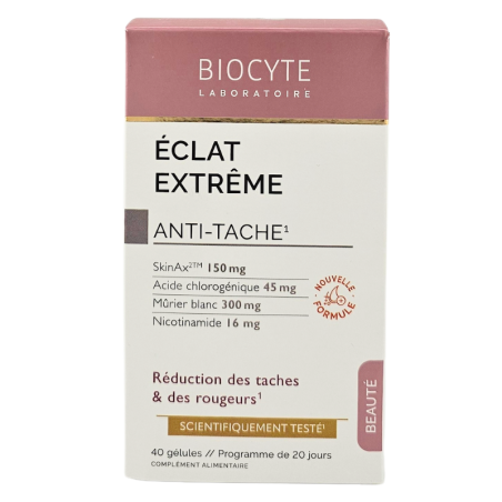 BIOCYTE Éclat Extrême Anti-Tache Boite de 40 gélules