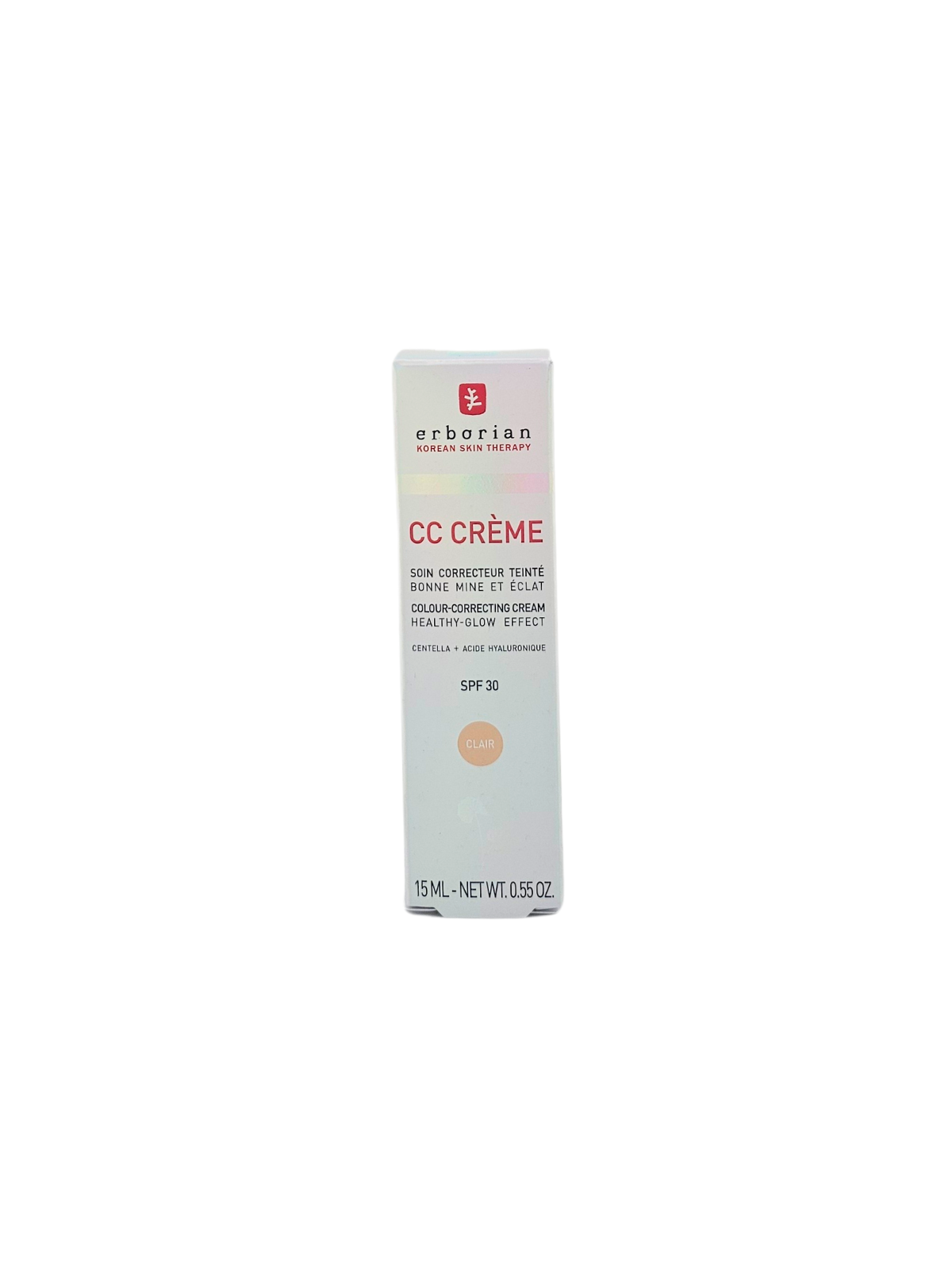 ERBORIAN CC Crème Soin Correcteur Teinté Clair SPF 30 15 ML