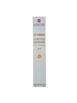 ERBORIAN CC Crème Soin Correcteur Teinté Doré SPF30 40 ML