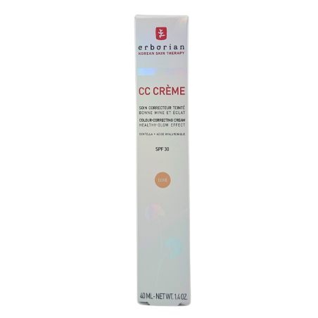ERBORIAN CC Crème Soin Correcteur Teinté Doré SPF30 40 ML