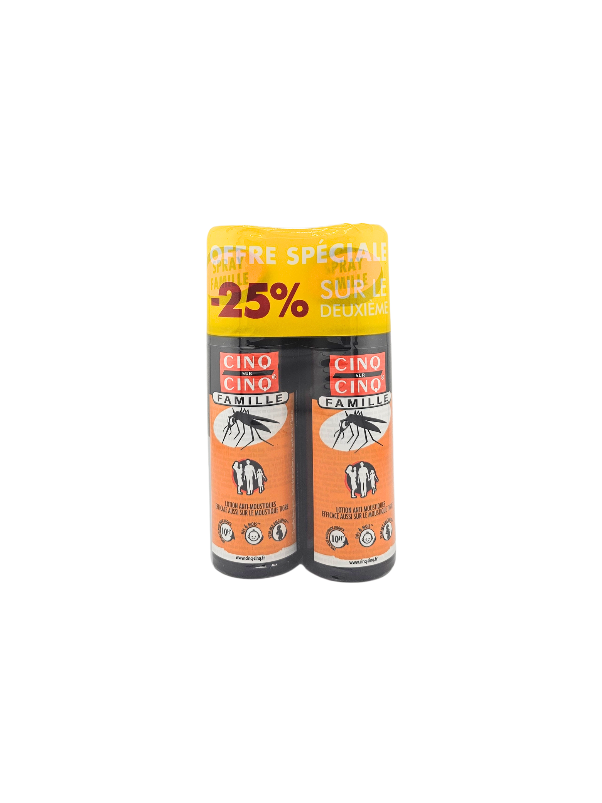 CINQ SUR CINQ Spray Famille 2x100ml