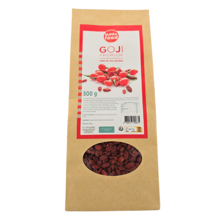 Exopharme baies de goji premium sèchées 500mg