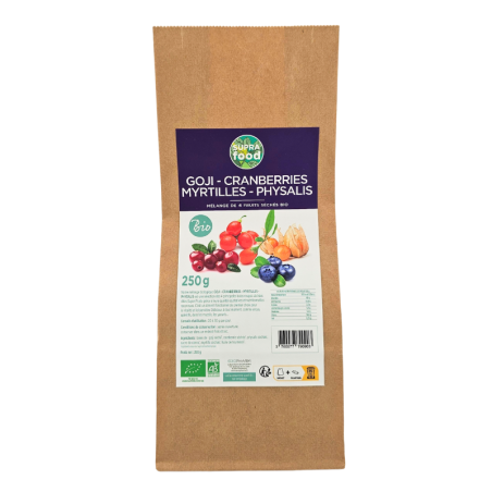 EXOPHARM Goji, Cranberries, Myrtilles, Physalis 250g