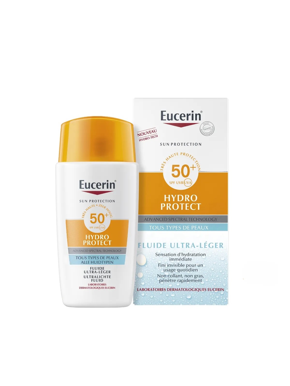 EUCERIN Sun Protection Hydro Protect Fluide Ultra-Léger SPF50+ 50 ml