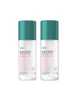 ROC Keops Déodorant Bille Sensitivbe 2X30ML