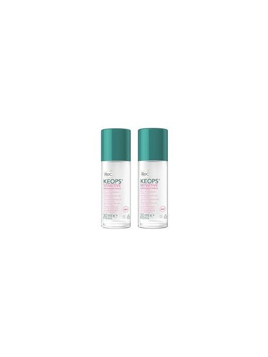 ROC Keops Déodorant Bille Sensitivbe 2X30ML