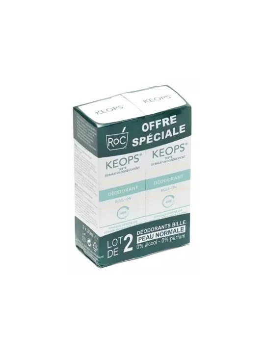 ROC Keops Déodorant Roll-On Peaux Normales 48H 30ML