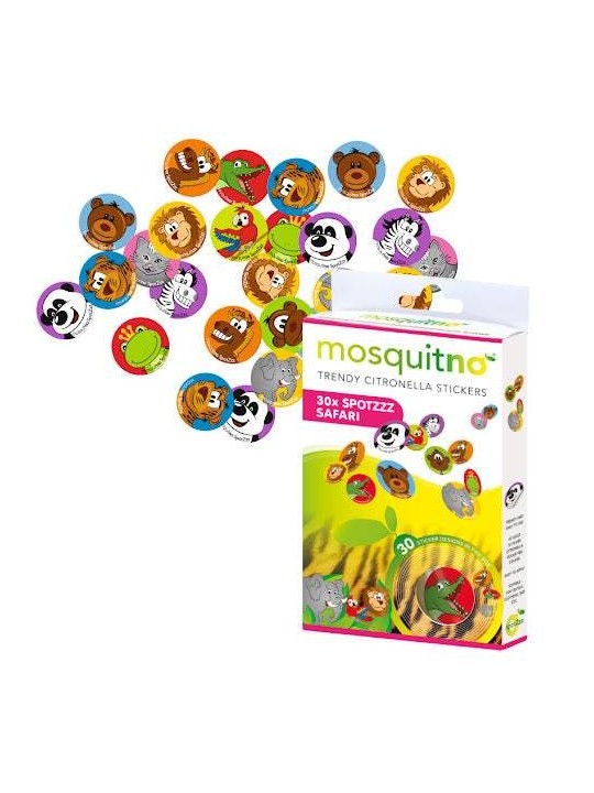 MOSQUITNO Patchs Anti-Moustiques Citronelle Boîte de 30