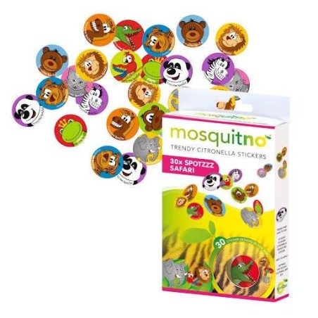 MOSQUITNO Patchs Anti-Moustiques Citronelle Boîte de 30