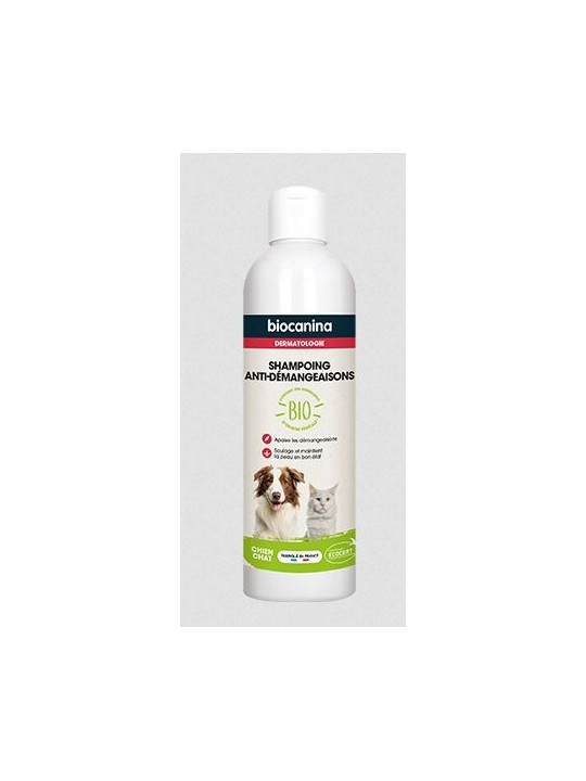 BIOCANINA Shampoing anti-Démangeaisons Bio 240ML