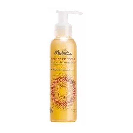MELVITA Source des Roses Huile Lactée Démaquillante Bio 145ML