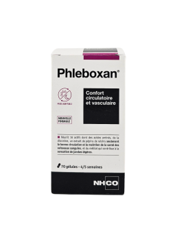 NHCO Phleboxan Confort Cirulatoire et Vasculaire Boite de 70 gélules