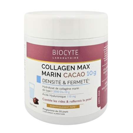 BIOCYTE Collagen Max Marin Cacao Densité & Fermeté Boite de 260g