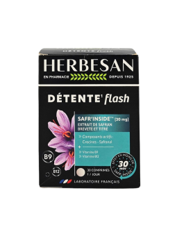 HERBESAN Détente Flash Boite de 30 Comprimés