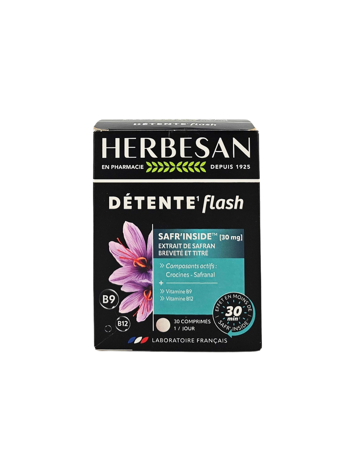 HERBESAN Détente Flash Boite de 30 Comprimés