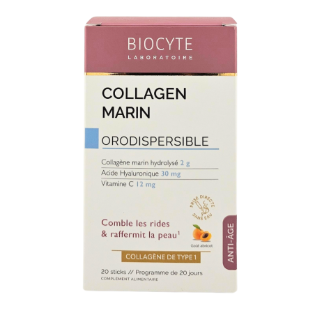 BIOCYTE Collagen Marin Orodispersible 20 Sticks