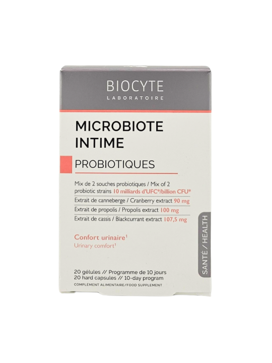 BIOCYTE Microbiote Intime Boite de 20 gélules