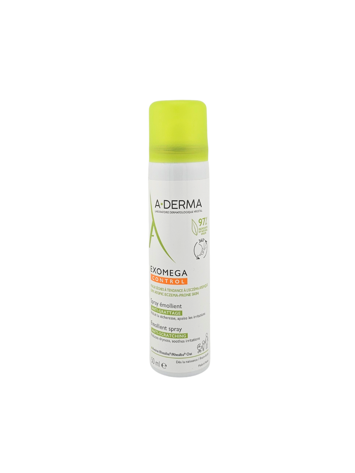A-DERMA Exomega Control Spray Émollient 50ml