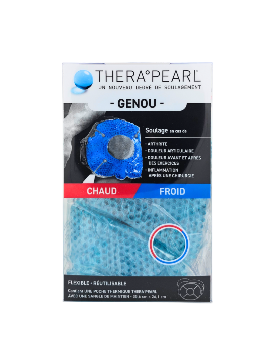 THERAPEARL Compresse Froid/Chaud Genou 35.6x26.1 cm