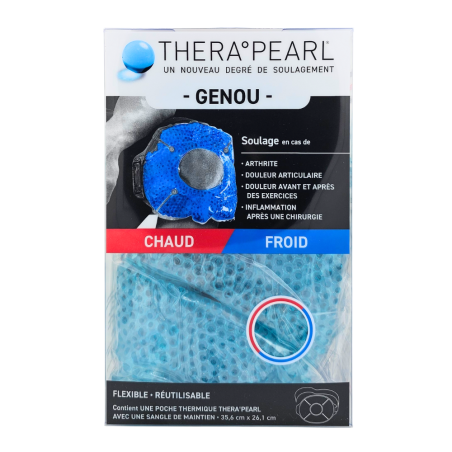 THERAPEARL Compresse Froid/Chaud Genou 35.6x26.1 cm