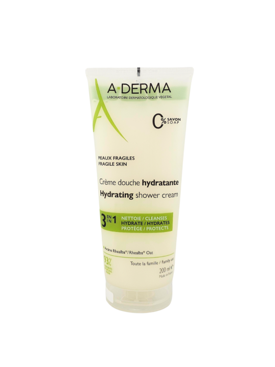 A-DERMA Crème de Douche Hydratante 200ml