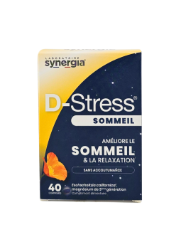 SYNERGIA D-STRESS Sommeil Boite de 40 Comprimés