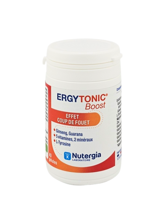 NUTERGIA ErgyTonic Boost Boite de 40 gélules