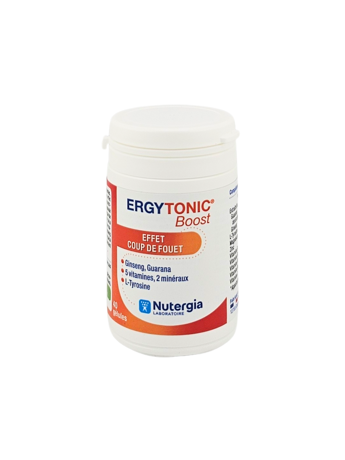 NUTERGIA ErgyTonic Boost Boite de 40 gélules