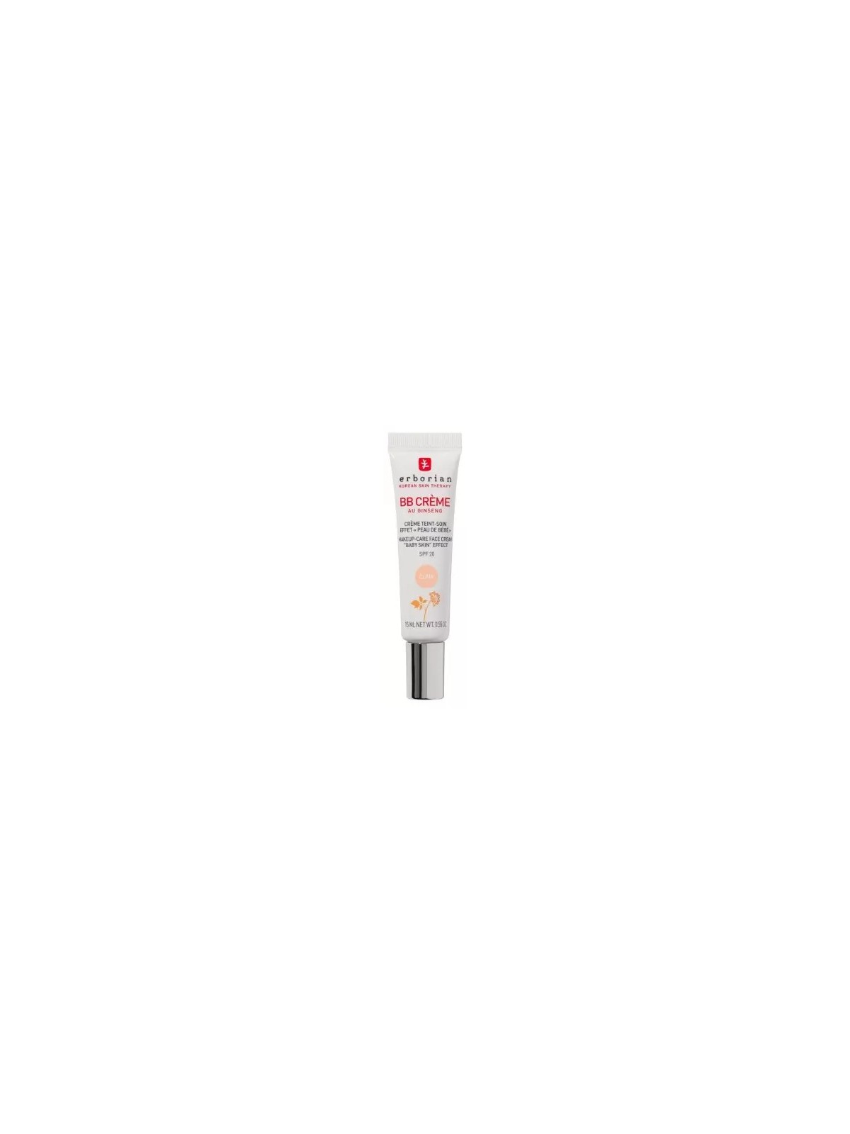 ERBORIAN BB Crème au Ginseng 15ML - Teinte : Claire