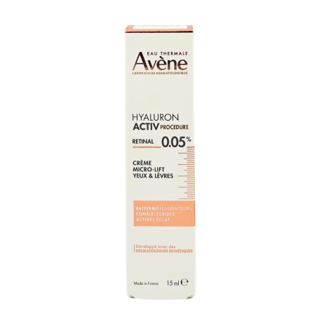 AVENE Crème Micro-Lift Yeux & Lévres Hyaluron Activ Procedure 0.05% Rétinal 15ml