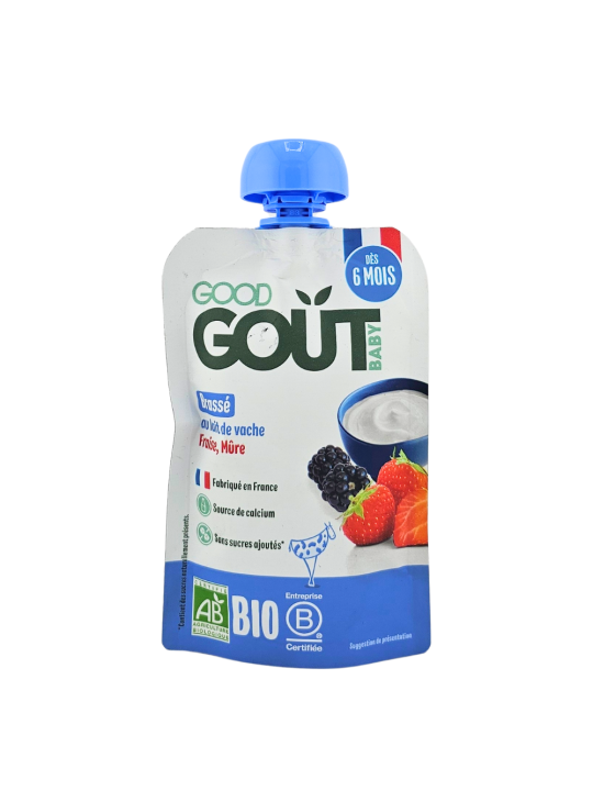 GOOD GOUT Brassé Fraise Mûre 90g