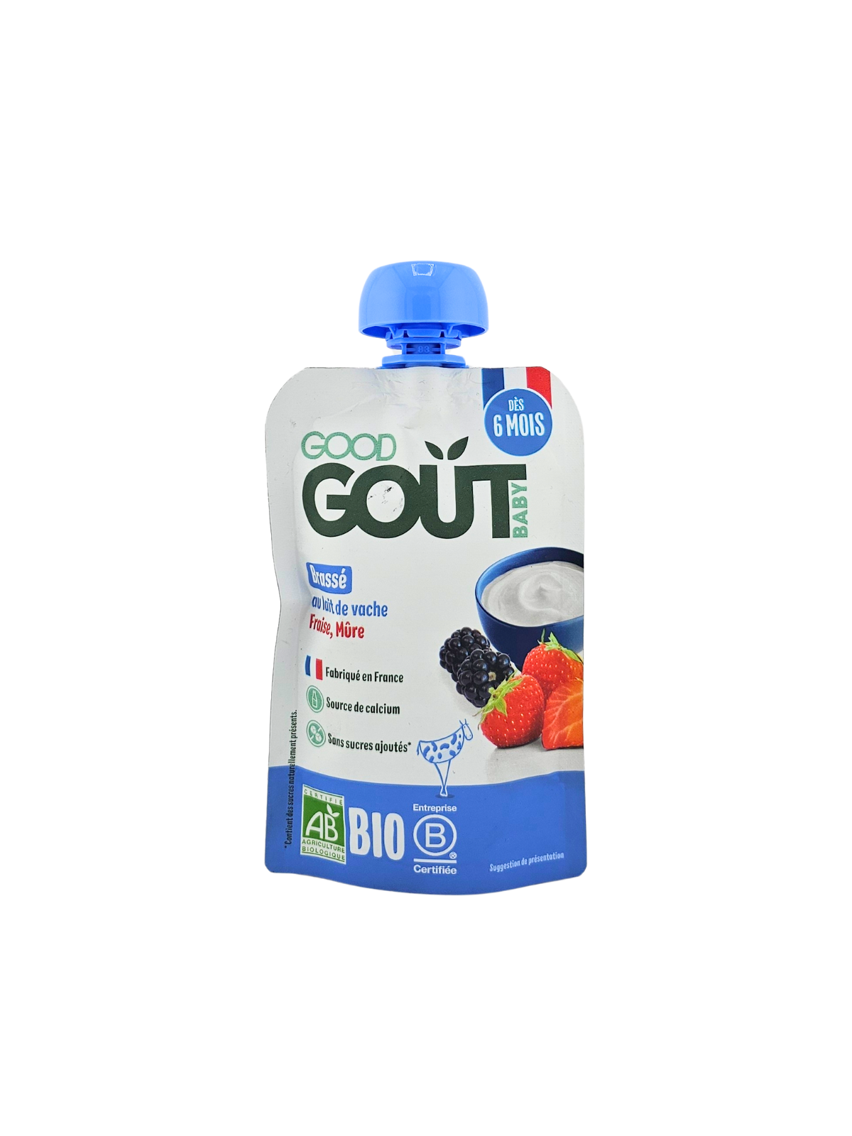 GOOD GOUT Brassé Fraise Mûre 90g