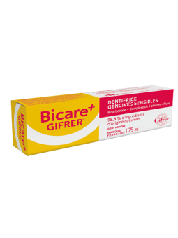 GIFRER Bicare+ Dentifrice Gencives Sensibles 75ml