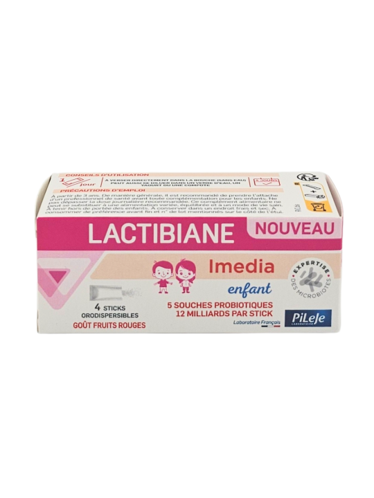 PILEJE Lactibiane Imedia Enfant Boite de 4 Sticks