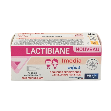 PILEJE Lactibiane Imedia Enfant Boite de 4 Sticks