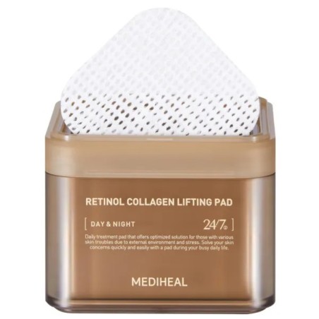 MEDIHEAL Retinol Collagen Lifting Pad boite de 100