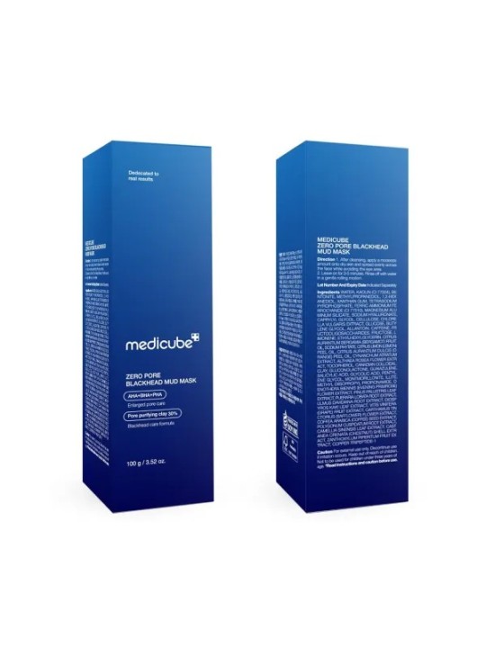 MEDICUBE Zero Pore Black Mud Mask 100G