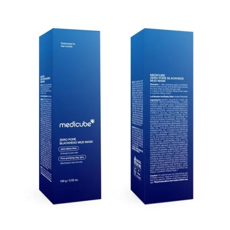 MEDICUBE Zero Pore Black Mud Mask 100G