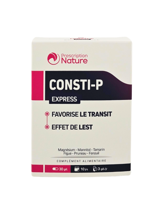PRESCRIPTION NATURE Consti-P Express Boite de 30 gélules