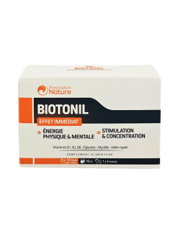 PRESCRIPTION NATURE Biotonil Effet Immédiat Shots boîte de 10