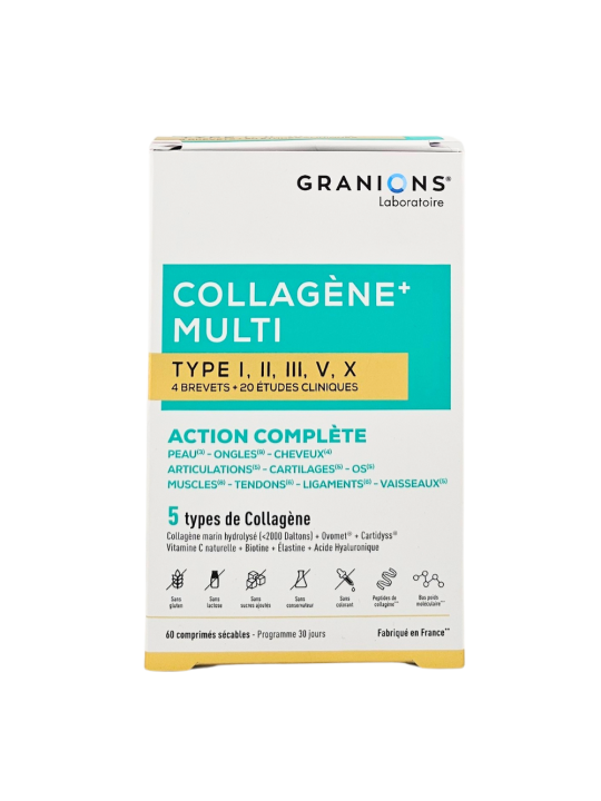 GRANIONS Collagéne+ Multi Boite de 60 Comprimés