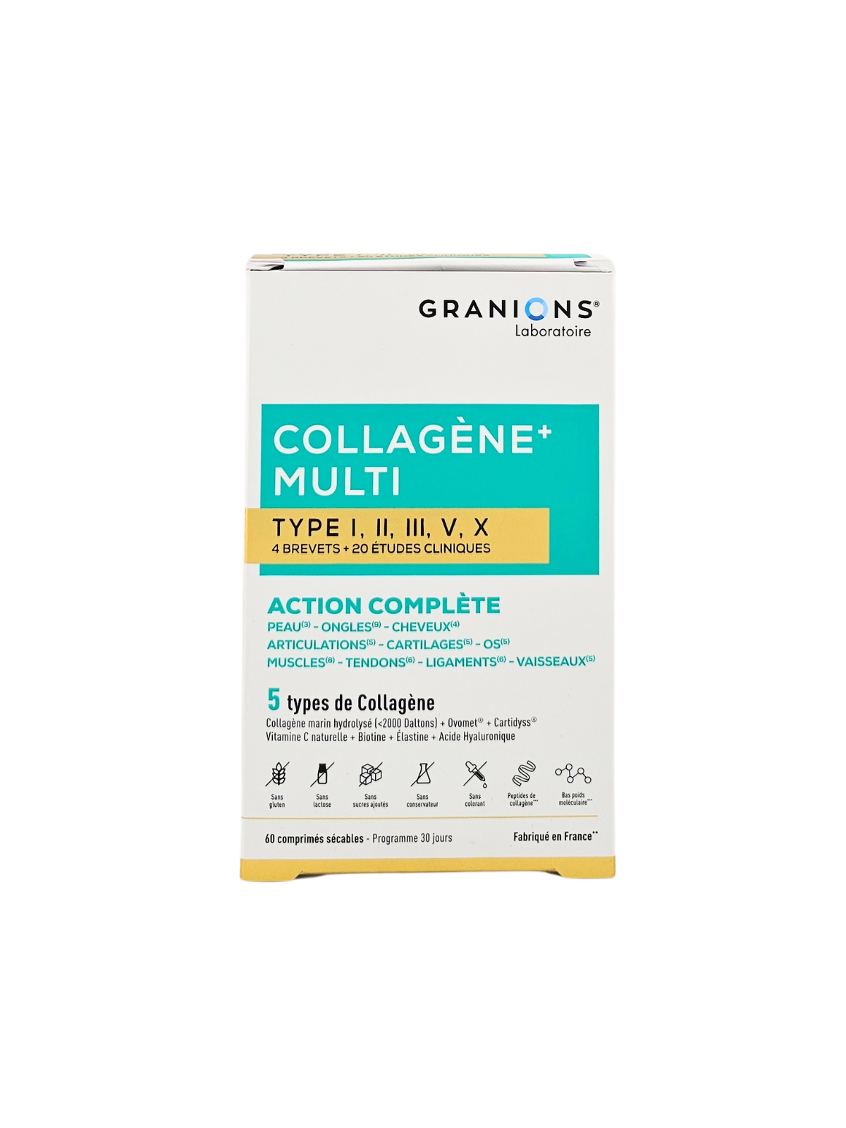 GRANIONS Collagéne+ Multi Boite de 60 Comprimés
